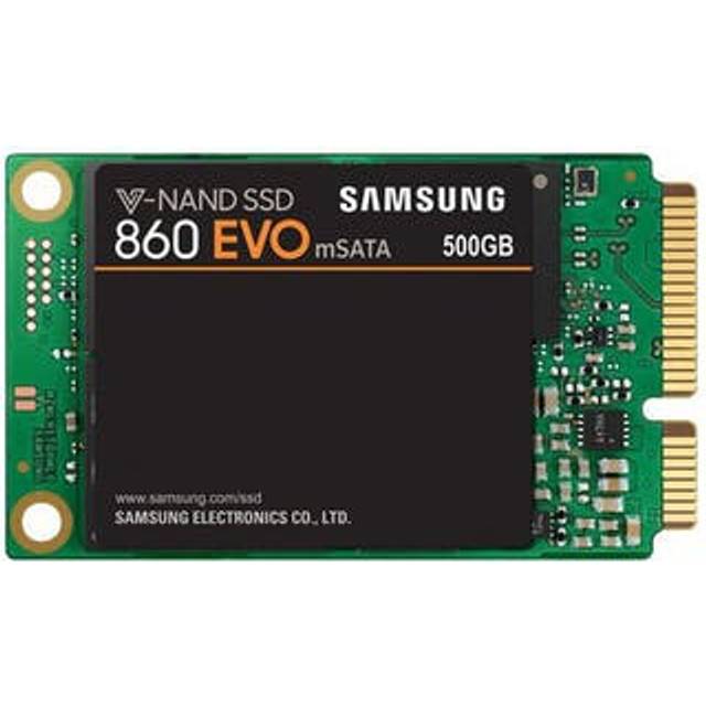Samsung 860 EVO MZ-N6E500BW - SSD - krypterat - 500 GB - inbyggd - M.2 2280 - SATA 6Gb/s - buffert: 512 MB - 256 bitars AES - TCG Opal Encryption 2.0
