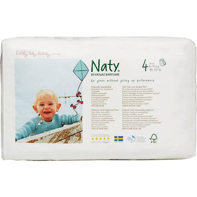 Naty Blöjbyxa stl 4 Ekonomipack 36 st