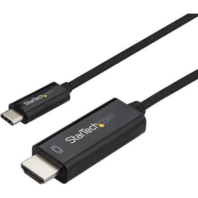 StarTech CDP2HD2MBNL 6ft (2m) USB C to HDMI Cable - 4K 60Hz - Black - StarTech.com