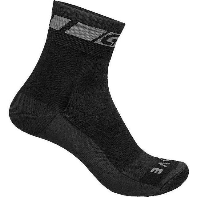 GripGrab Merino Regular Cut Strumpor Black M 2016