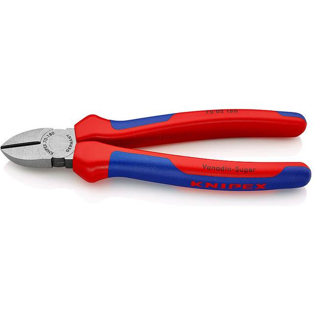 Knipex Sidavbitare svart, försedd med korrosionsskydd, Med flerkomponentsöverdrag 180 mm 70 02 180