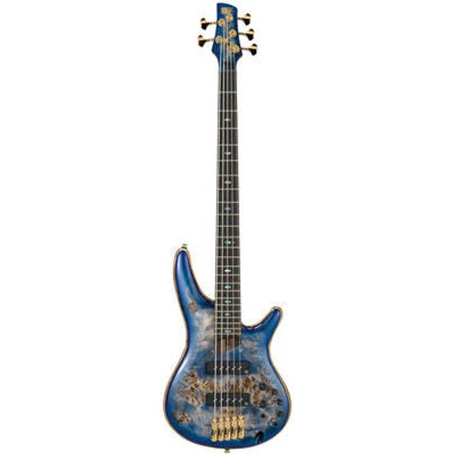 Ibanez SR2605-CBB SR Premium 5 String Bass, Cerulean Blue Burst