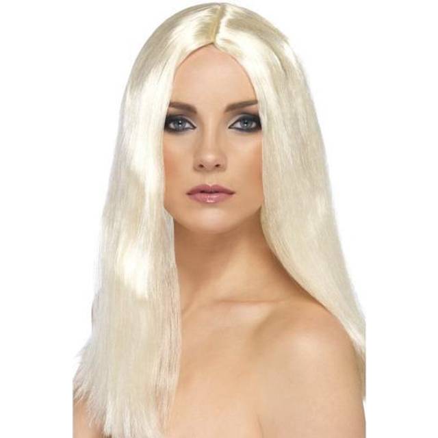 Peruk Mittbena Blond