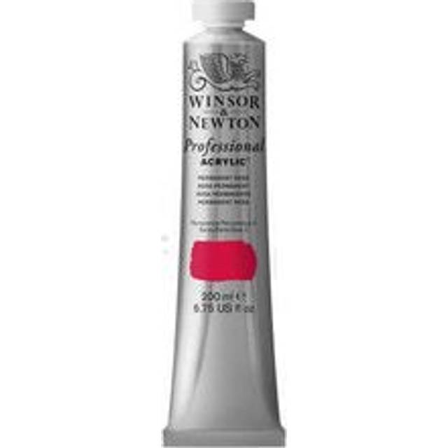 Winsor & Newton Professional Acrylic 200ml - Permanent Rose - Permanent Rose - Series 3
