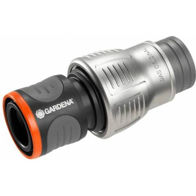 "GARDENA Premium Hose Connector 19 mm (3/4 "") Adapter For Faucets, Very Tight Fit, Frost-Proof, Recessed Grips, Packed (18256-20)"