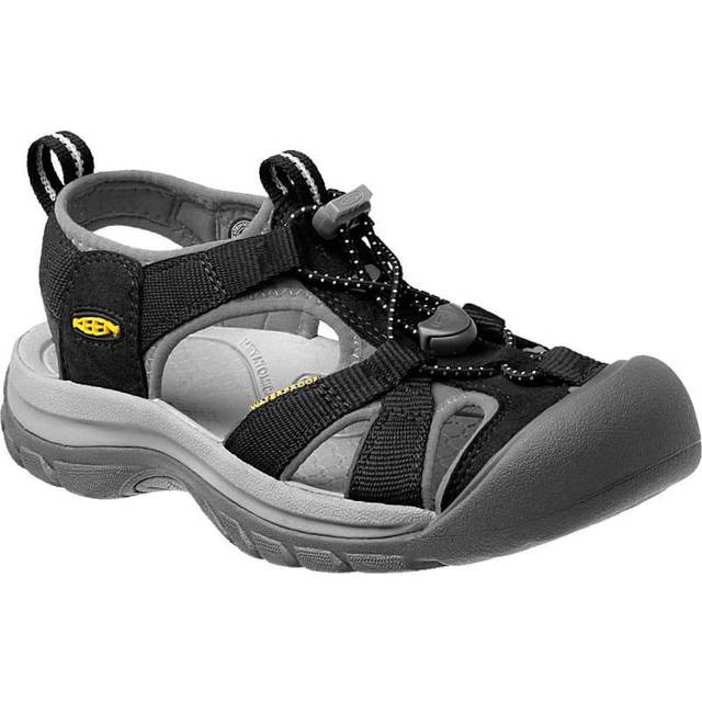 KEEN Venedig H2 damsandal, Svart/neutral grå, 6