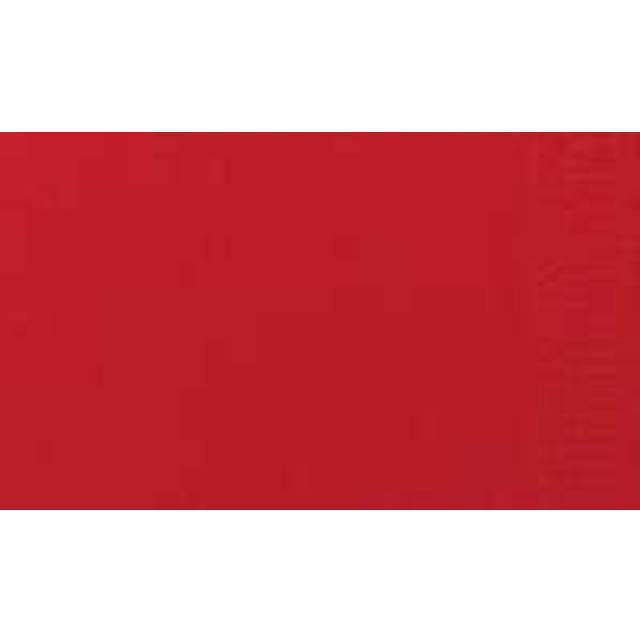 Pack of 250 3-ply red napkins soft & durable party tableware tissues 24 x 24 cm