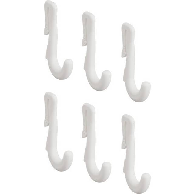 Krok Elfa Bas Liten Vit 6-Pack