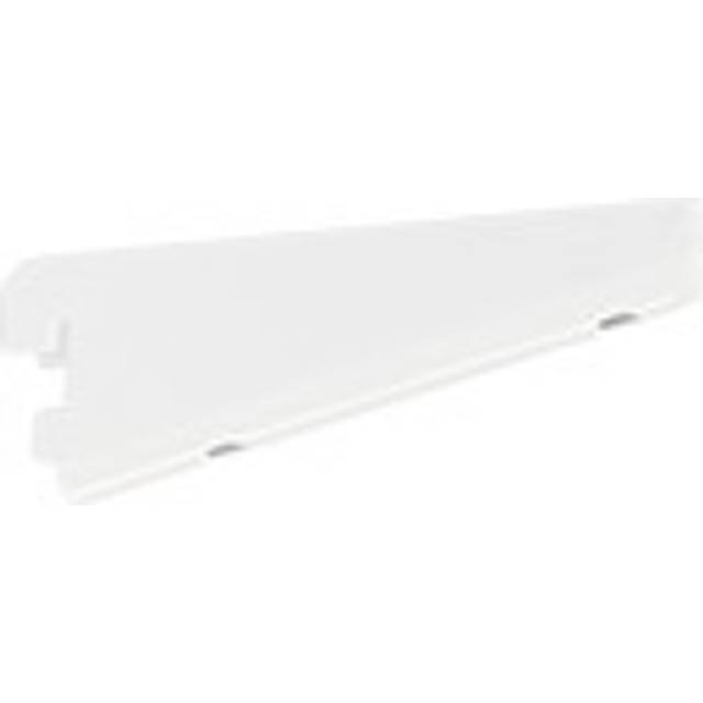 Elfa 411210 Konsol för hyllplan, vit 13x120x42 mm