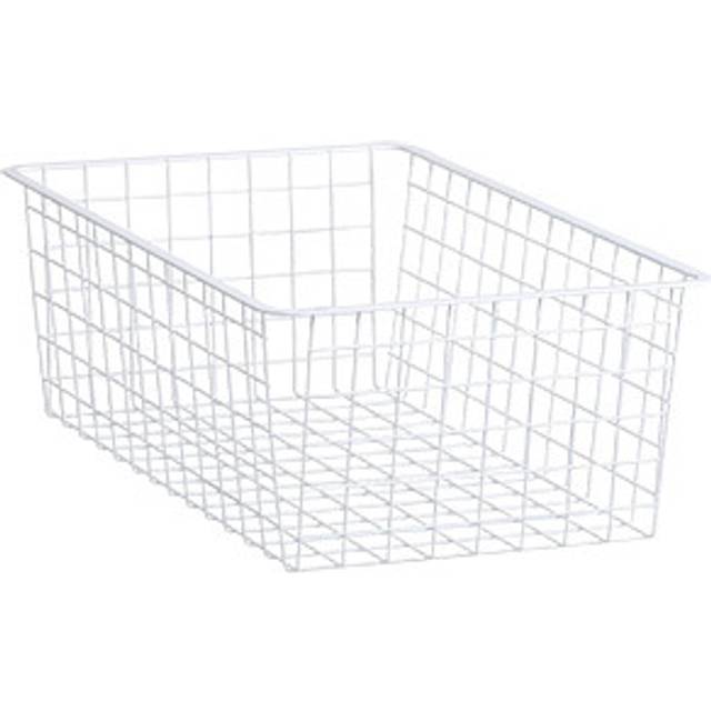 Elfa 135210 Trådback utdragbar, vit 327x527x185 mm