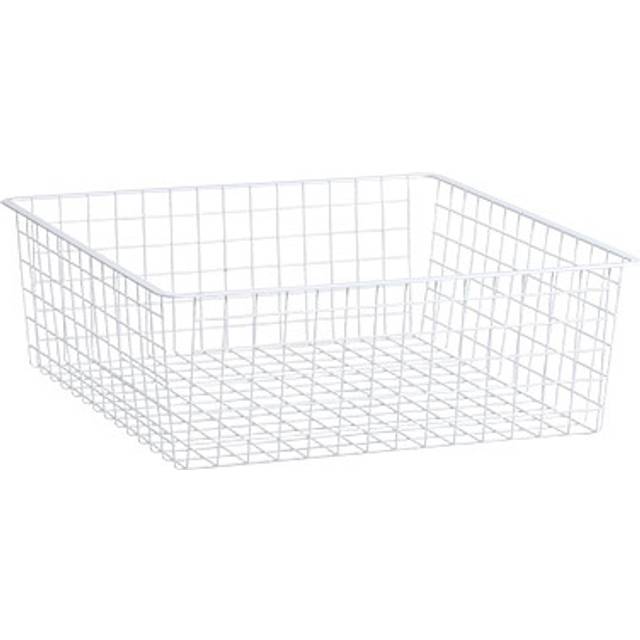 Elfa 155210 Trådback utdragbar, vit 527x527x185 mm