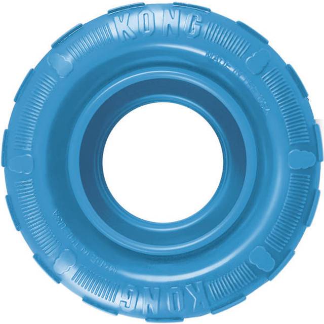 - Puppy Tires - Soft Rubber Chew Toy and Treat Dispenser - For Small Puppies (Assorted Colors)