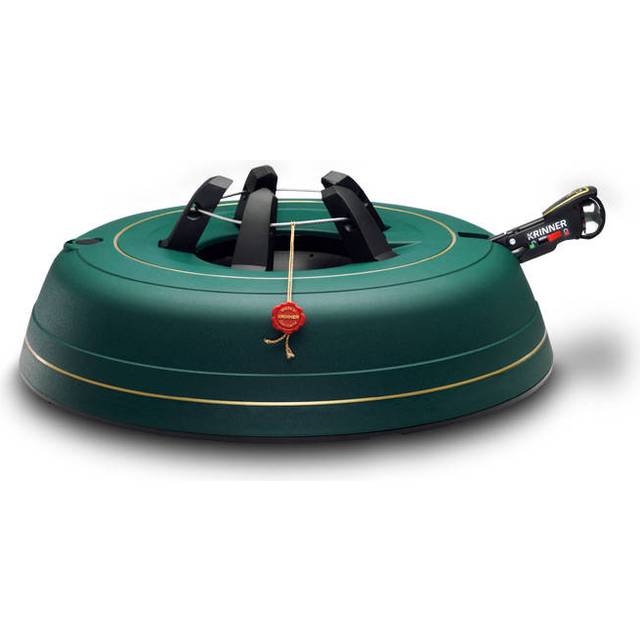 KRINNER® Ultra Grip XXL julgransstativ, julgransstativ inkl. enkellinteknik, fotpedal med säkringsklocka och 11,0 liter vattentank för trädhöjd upp till 4,0 m, tillverkad i Tyskland 94255, grön (matt)