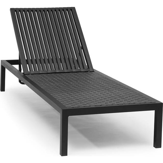 Jet Set solsäng svart/grå - Svart