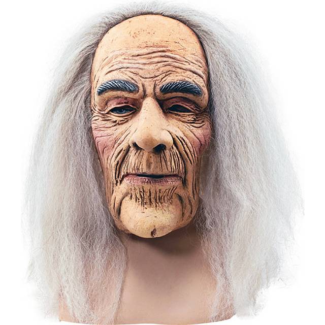 Creepy Old Man Mask & Hair