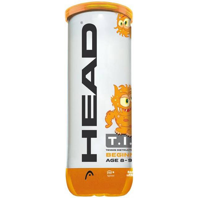 HEAD T.I.P. Tennisbollar, Gul, En Storlek