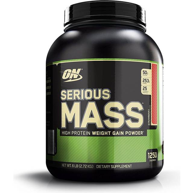 Optimum Nutrition - Serious Mass, Strawberry - 2730g