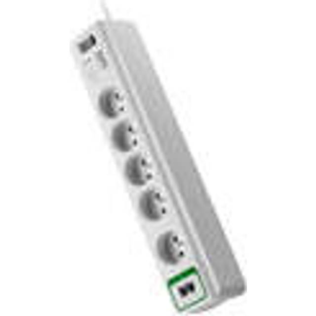 APC PM5T-FR surge protector White 5 AC outlet(s) 230 V 1.83 m