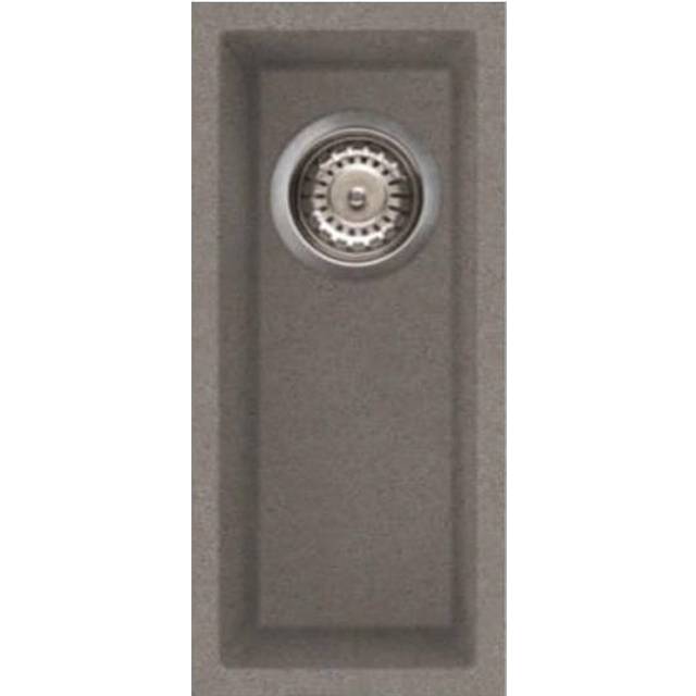 Reginox Quadra 50 0.5 Bowl Granite Titanium Undermount Kitchen Sink &amp;a