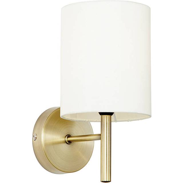 Camellia 1-Light Armed Sconce - Antique Brass (25cm H X 13cm W X 16.5cm D)