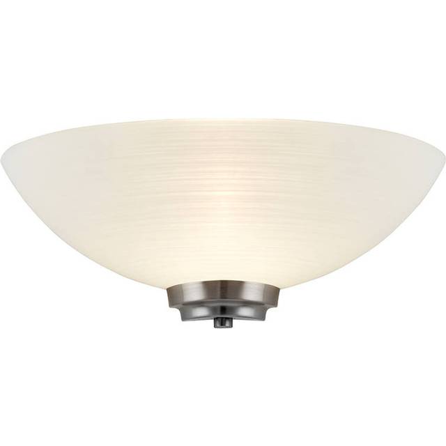 Endon WELLES-1WBSC 1 Light Wall Light In Satin Chrome