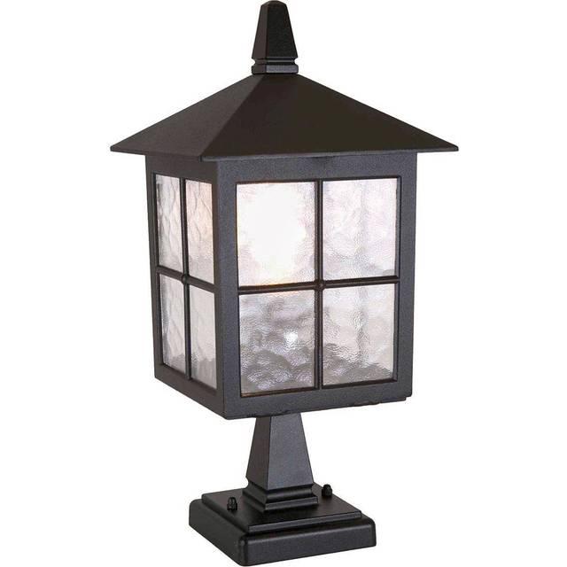 Elstead BL25 BLACK Winchester Pedestal Lantern Black