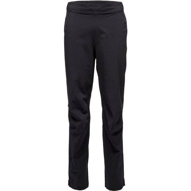 Black Diamond W Stormline Strtch Fz Rn Pants Black (XS)