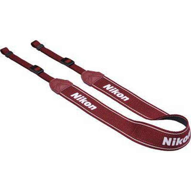 Nikon Neck Strap D5200 D3200 D3100 Red included for SLR Simple Red Red, Red, AN-DC3RD red