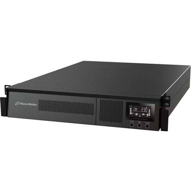 Strömkällare VFI 1000 RMG PF1 1000 V/1 000 W Online USV Tower/Rack dubbelomvandlare SNMP Slot effektfaktor en