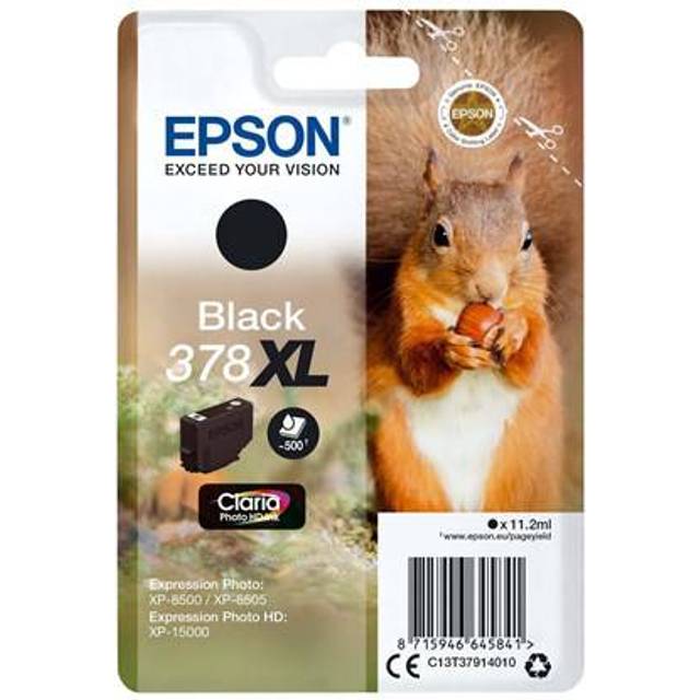 Epson T379140 Original Black Epson 378XL Ink Cartridge (T3791) Printer Cartridge