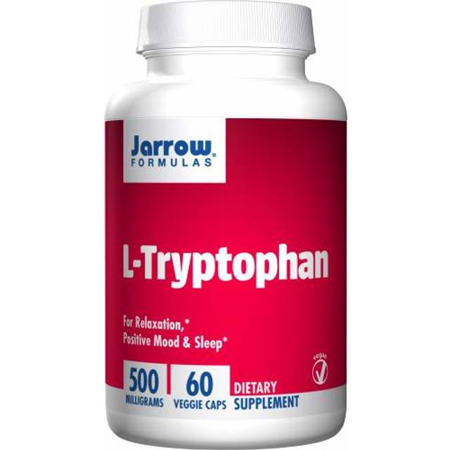 Jarrow Formulas - L-Tryptofan, 500 mg, 60 vegetabiliska kapslar