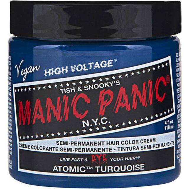 Manic Panic Semi-Permanent Hair Color Atomic Turquoise 118 ml