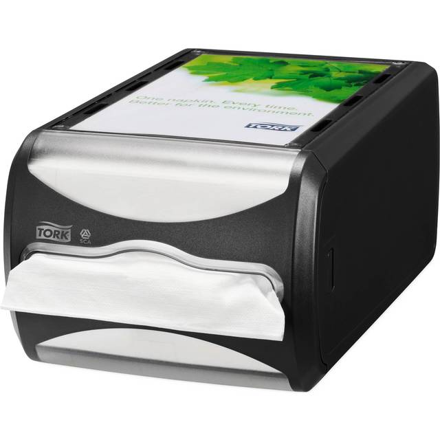 Tork Napkin Dispenser N4 Xpressnap Plastic Light Grey 19.1 x 30.7 x 14.5 cm