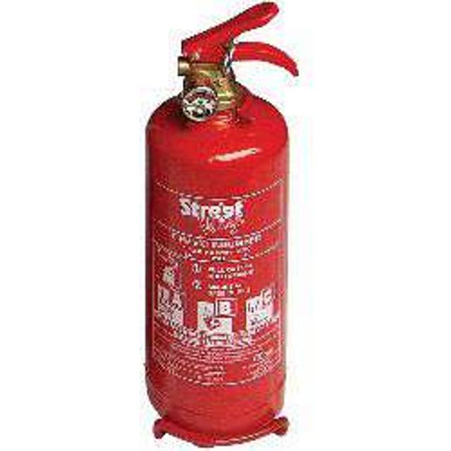 Swfe2g fire extinguisher 2kg dry powder abc+ gauge fitting bracket by streetwize