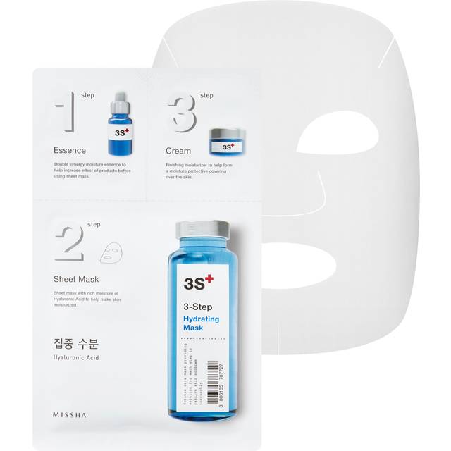 Missha 3-Step Face Mask Hydrating