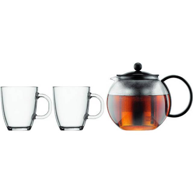 Bodum - Assam Tekanna 1 L + 2 - Klar