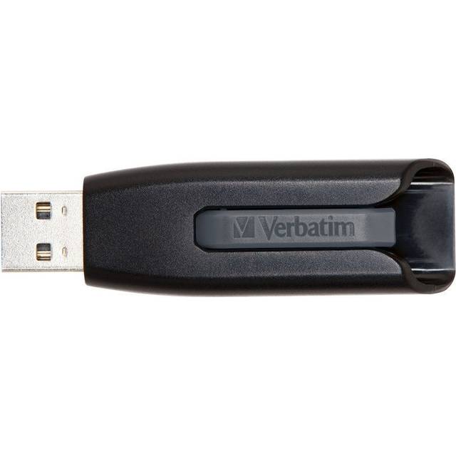 Verbatim USB 3.0 minne, Store'N'Go V3, 32GB, svart/grå