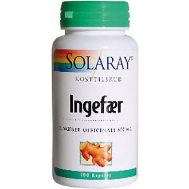 Solaray Ingefära - 100 kapslar