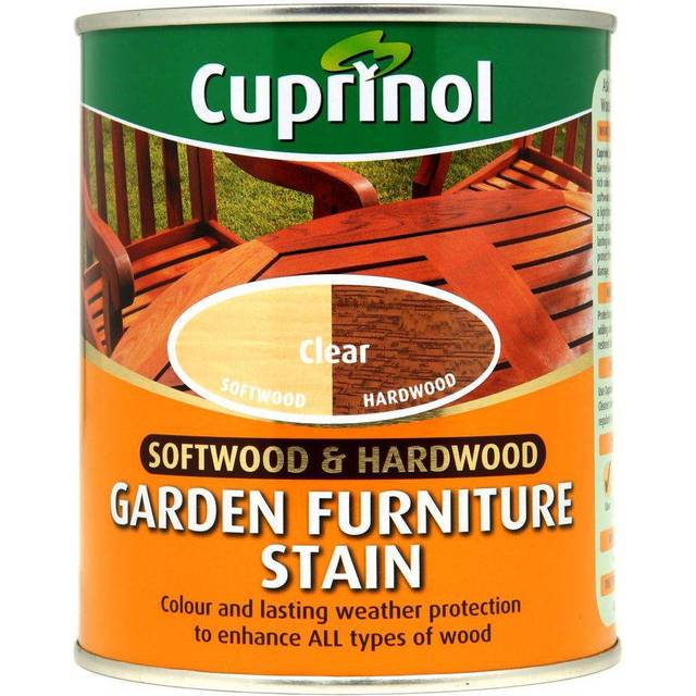 Cuprinol 5158527 Softwood & Hardwood Garden Furniture Stain Clear 750ml