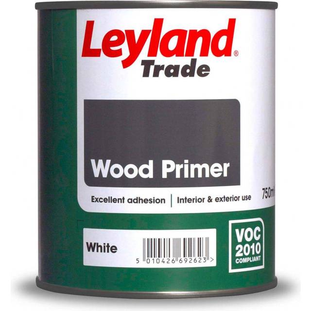 Leyland Trade 264877 Wood Primer, White, 2.5 Litre