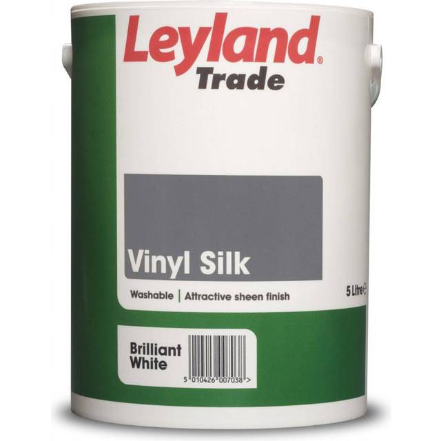 Leyland Vinyl Silk Brilliant White 5L