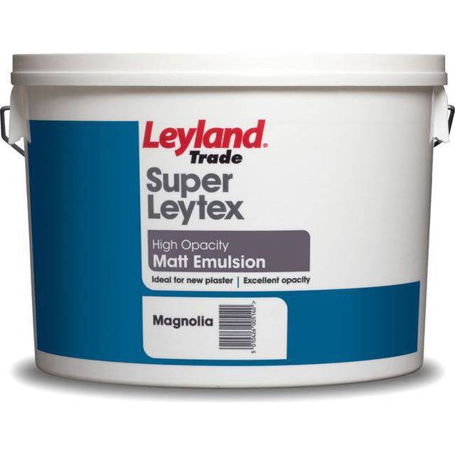 Leyland Trade - Super Leytex Matt - 15L Magnolia