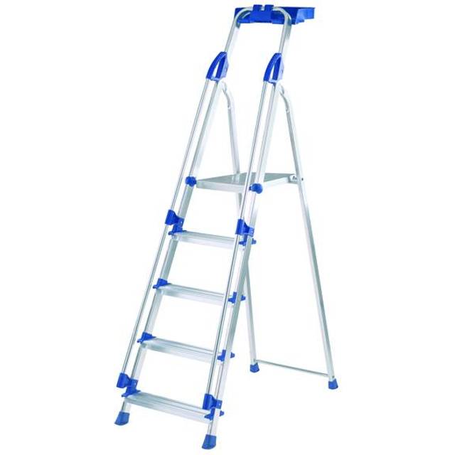 Werner Workstation 5 Tread Aluminium Stepladder