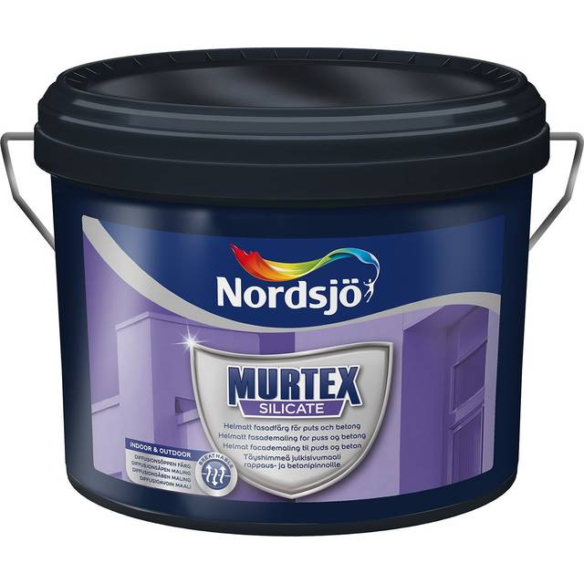 Nordsjö Murtex Silicate vit, 2,5 L
