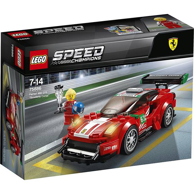 LEGO Speed Champion Ferrari 488 GT3 Scuderia Corsa 75886