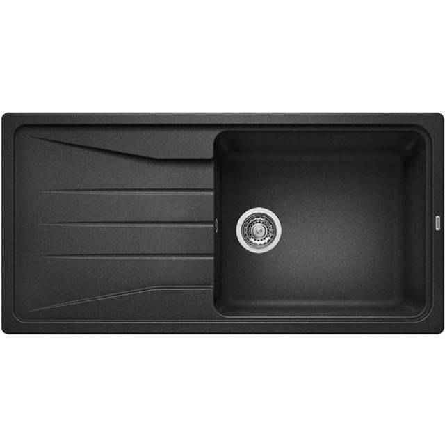 Sona 50cm x 19cm Kitchen Sink - Anthracite (615mm L X 500mm W)