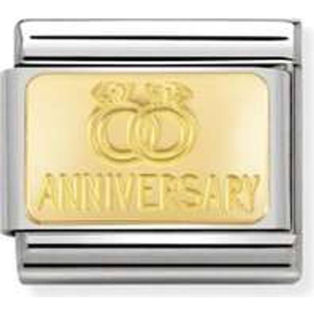 Nomination Classic Gold Anniversary with Wedding Rings Wedding &amp; A