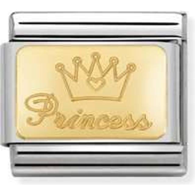 Nomination Classic Gold Princess Fairytale &amp; Fantasy Charms