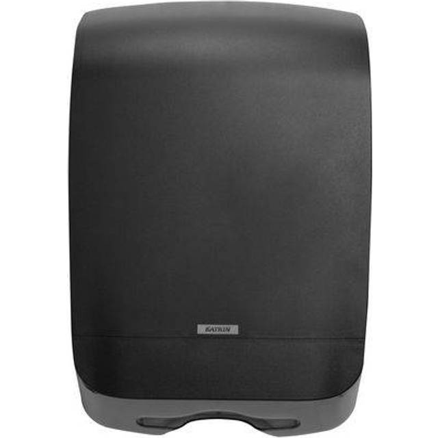Katrin Dispenser Medium for Paper Hand Towels Folded Black