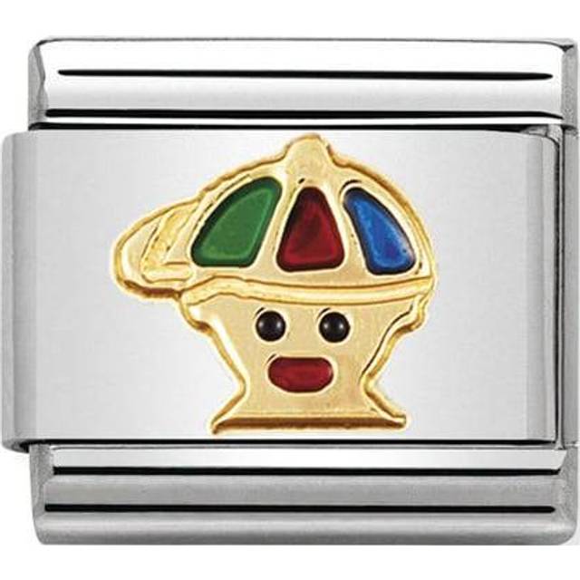 Composable Clasic Fun Enamel Gold Baby Boy Link 030209/36